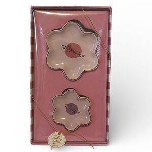 Ecco Dayna Lee Collection Set of 2 Mommy & Me Trinket Trays